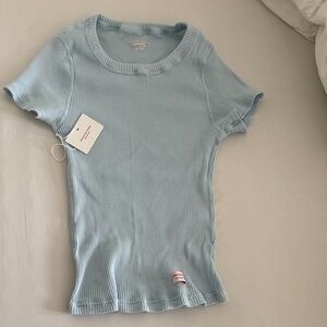 Alexander Wang ribbed bodywear crew neck tee